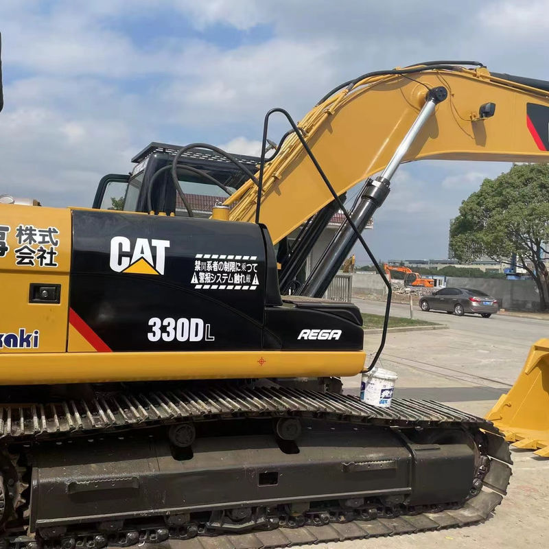 Gran excavadora de rastreador CAT 330D excavadora de segunda mano máquina pesada usada de 30 toneladas retroexcavadora de rastreador hidráulico gran excavadora