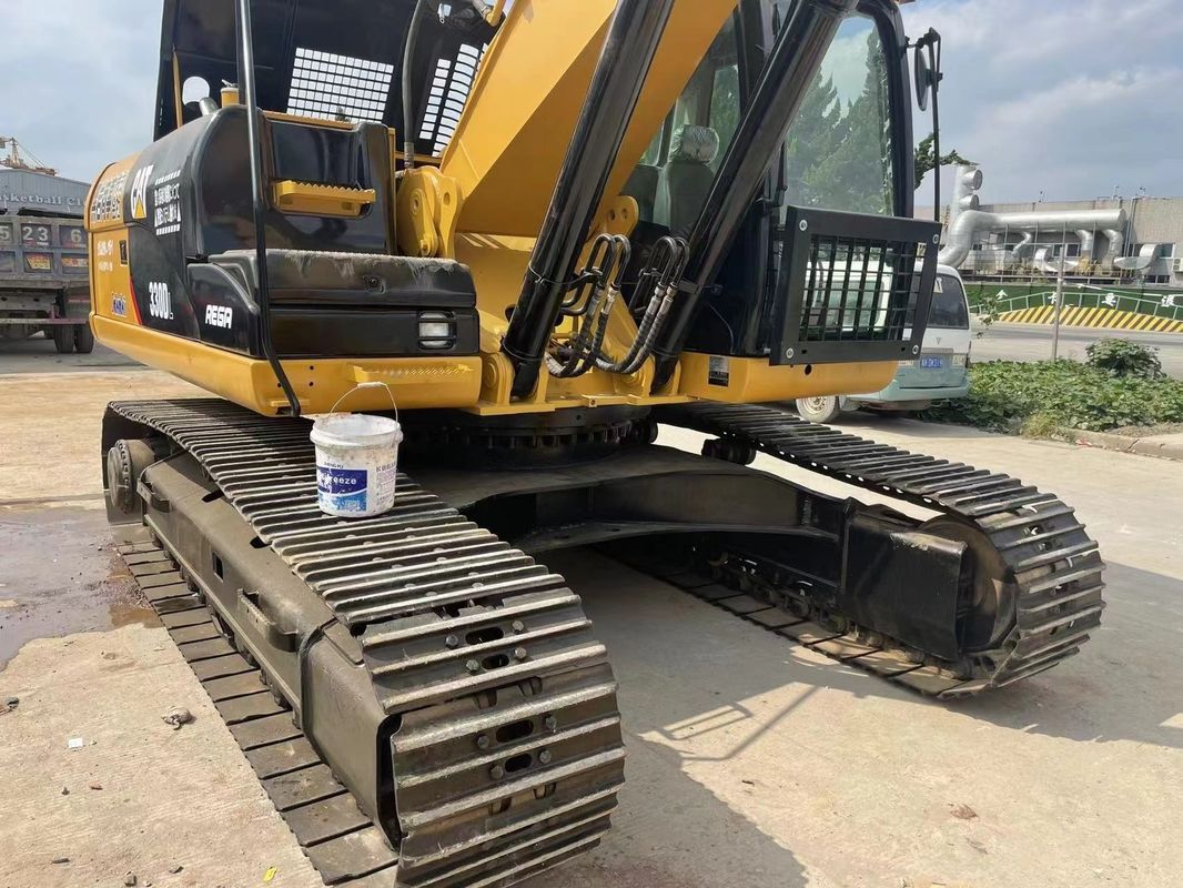 Gran excavadora de rastreador CAT 330D excavadora de segunda mano máquina pesada usada de 30 toneladas retroexcavadora de rastreador hidráulico gran excavadora