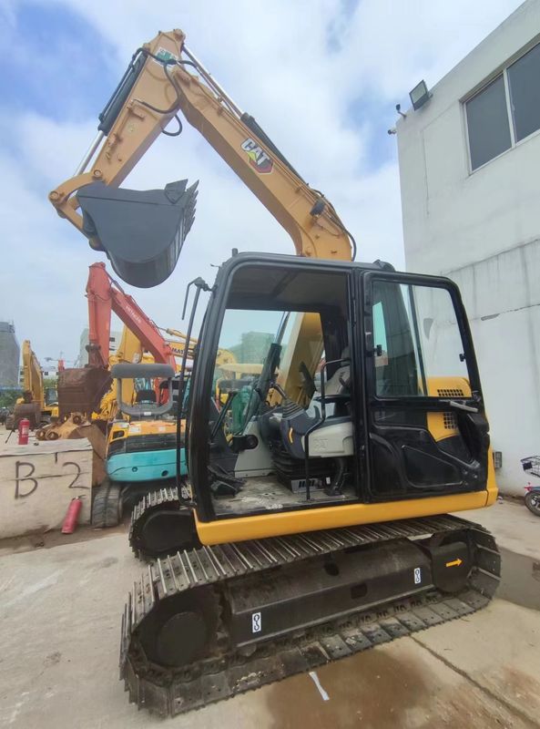 Excavadora usada CAT307 cat 307 Caterpillar de segunda mano Precio bajo Buena condición 7 toneladas Trabajo de tierra Excavadora usada Excavadora para la venta