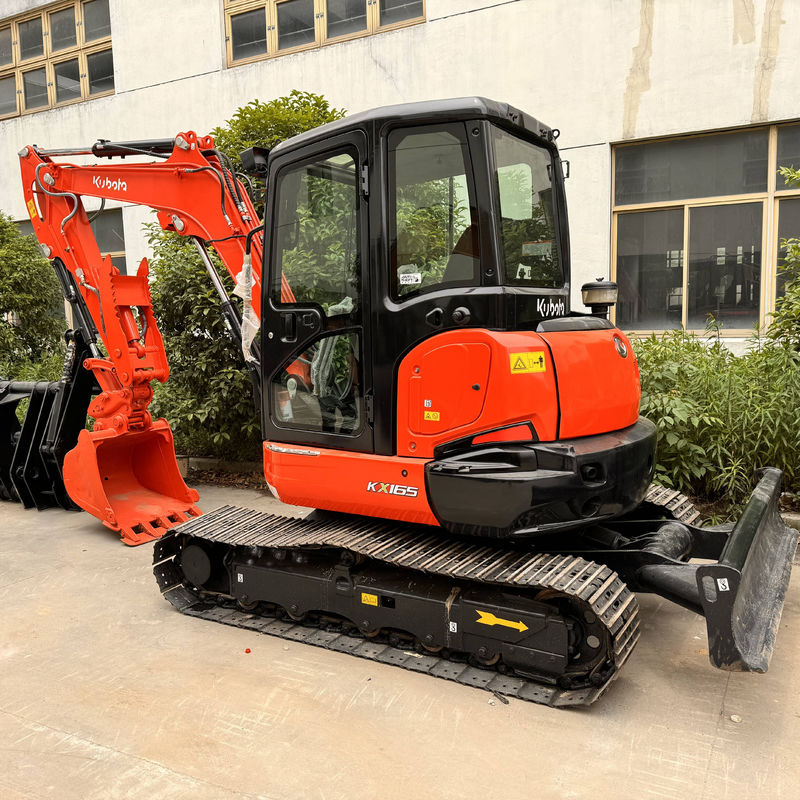 excavadoras usadas kubota165 excavadora de segunda mano para Janpan máquinas de construcción originales mini excavadora usadas 6,5 toneladas