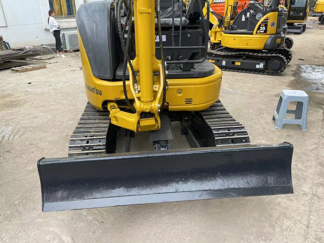 Comatsu PC18 PC35MR mini excavadora usada máquina de construcción / mini excavadora hidráulica de segunda mano komatsu buena calidad