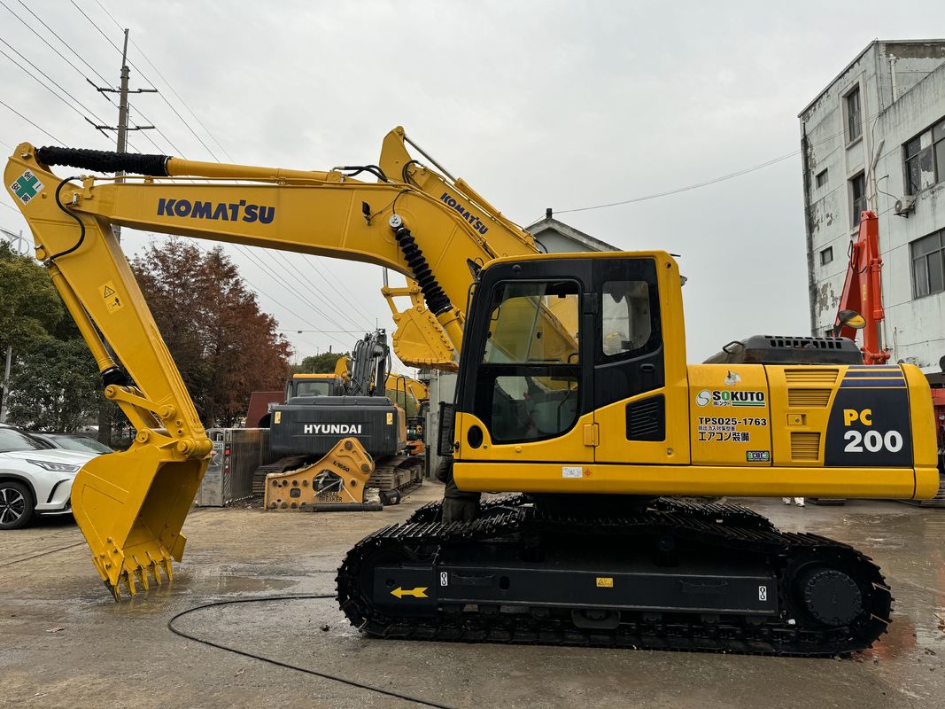 máquina de excavadora japonesa usada komatsu pc200 excavadora usada excavadora pc220 japon equipo de construcción original