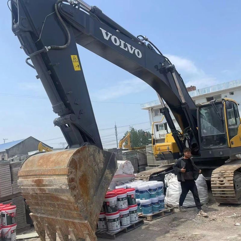 Una máquina de excavación de 48 toneladas usó una excavadora Volvo 480 de segunda mano.