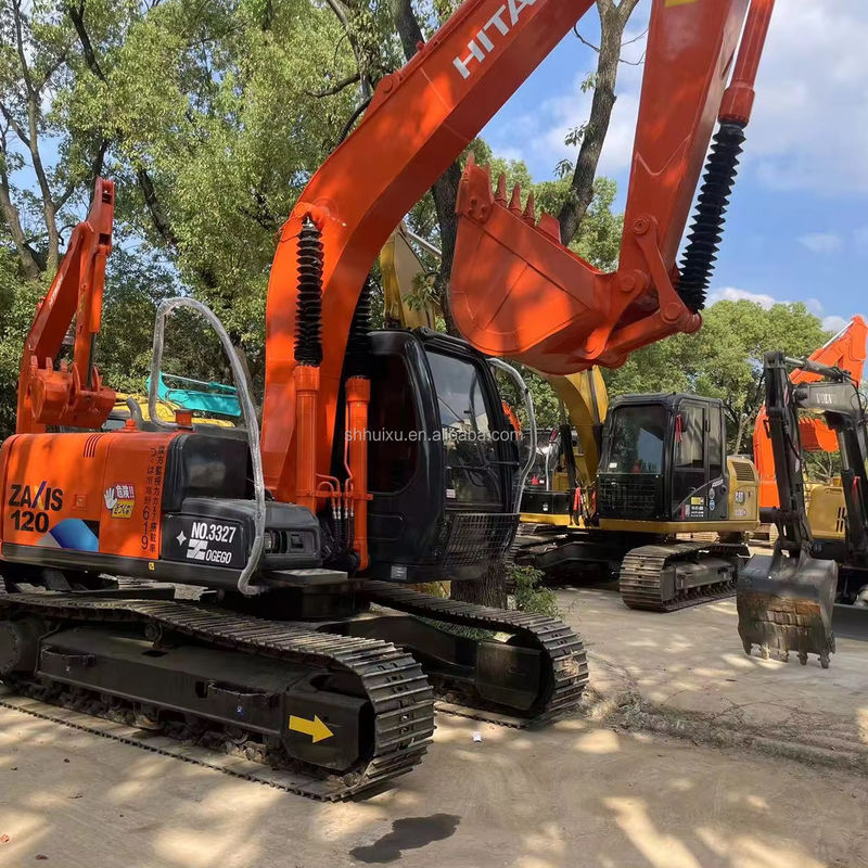 Máquina Excavadora usada HITACHI 120 de mejor calidad de segunda mano Hitachi zx120 en venta