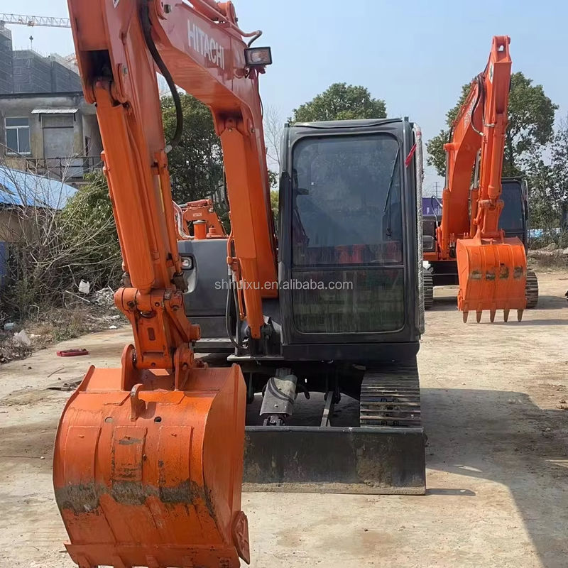 Calidad Hitachi usado zx60 6 toneladas mini excavadoras 60 modelo de segunda mano pintura original min I excavadora Hitachi