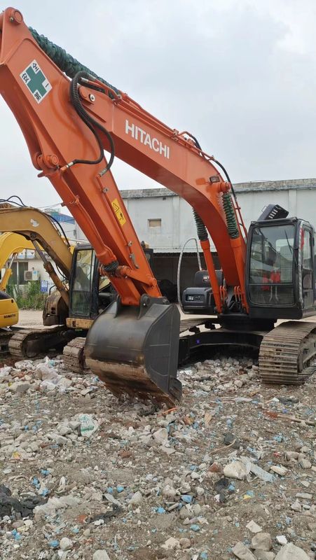 Usado japonés Hitachi Ex200 Crawler Construcción de excavadora de segunda mano en buen estado Hitachi zx200