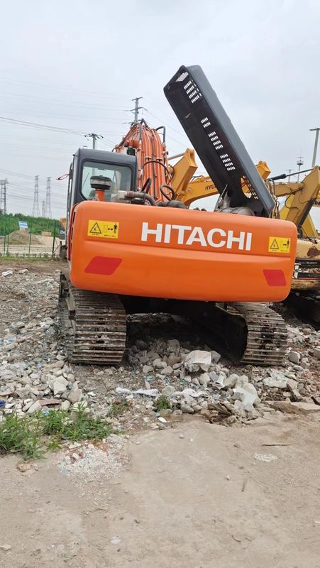 Usado japonés Hitachi Ex200 Crawler Construcción de excavadora de segunda mano en buen estado Hitachi zx200