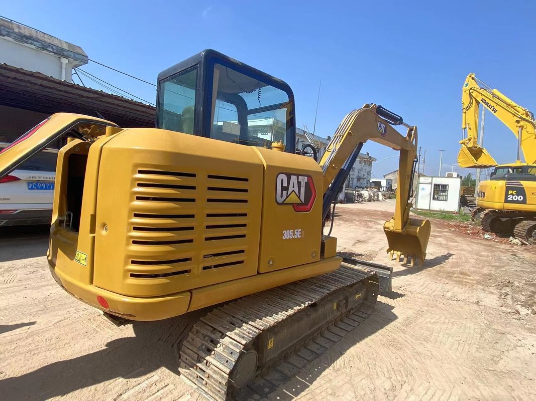 Otras máquinas de construcción MiNi de segunda mano CAT305.5 excavadora de retroexcavadora hidráulica excavadora usada en los Emiratos Árabes Unidos