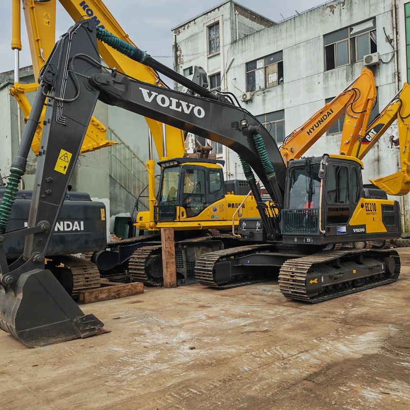 Excavadora usada de 21 toneladas de alta potencia de excavación Volvo 210 de segunda mano Excavadoras Volvo