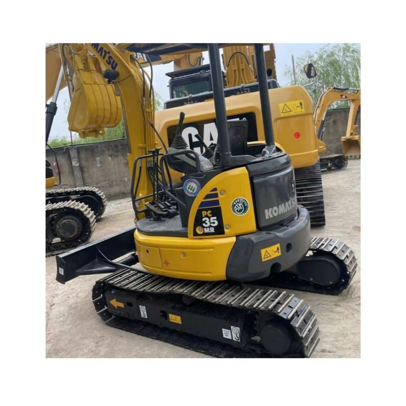 Excavadora usada Komatsu PC35mr PC200 PC40 Excavadora de segunda mano pc 35 mini excavadora de 3 toneladas de diseño máquina japonesa de segunda mano