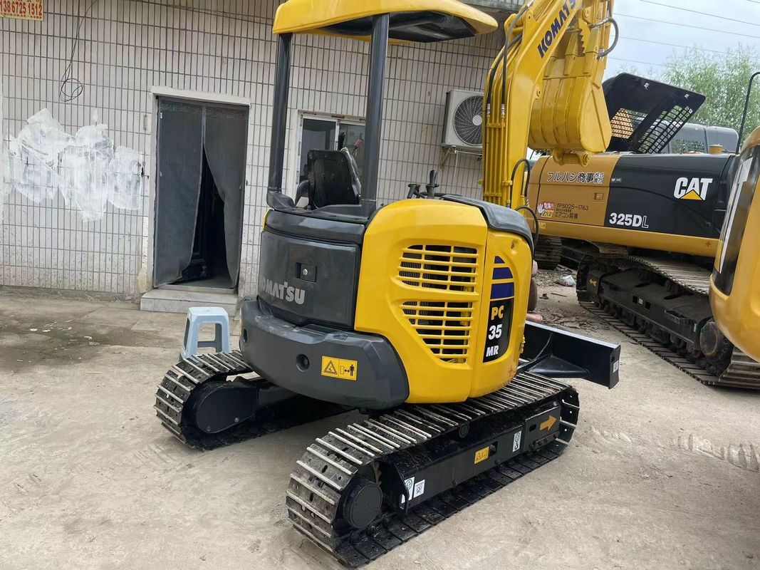 Excavadora usada Komatsu PC35mr PC200 PC40 Excavadora de segunda mano pc 35 mini excavadora de 3 toneladas de diseño máquina japonesa de segunda mano
