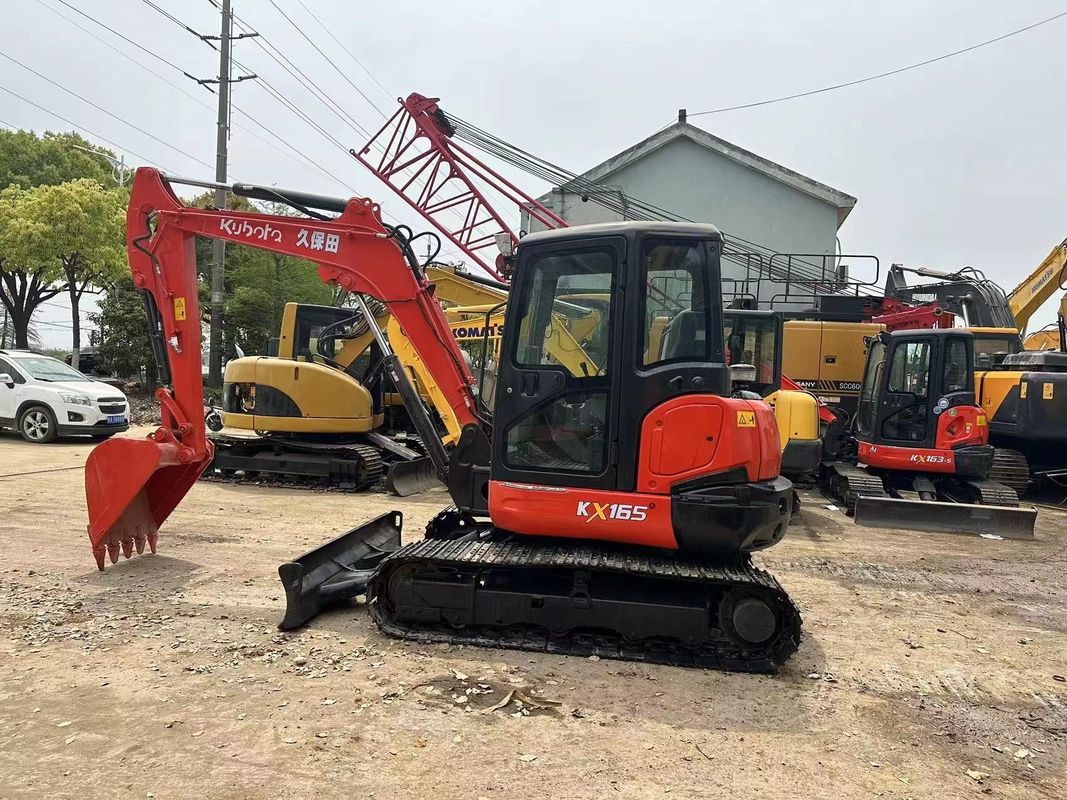 precio barato Kubota165 Japón origen excavadora usada Kubota 165 rastreador hidráulico Excavadora Kubota 165