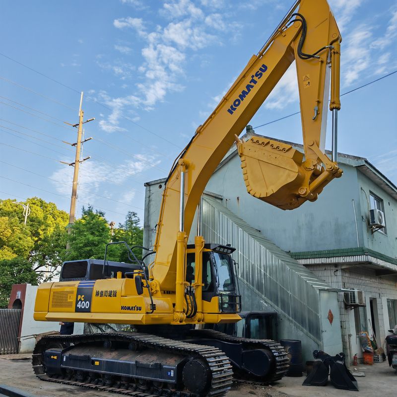 Alta potencia de excavación Excavadora de rastreo usada Komatsu PC400, mini Excavadora de segunda mano PC400-7 para la venta
