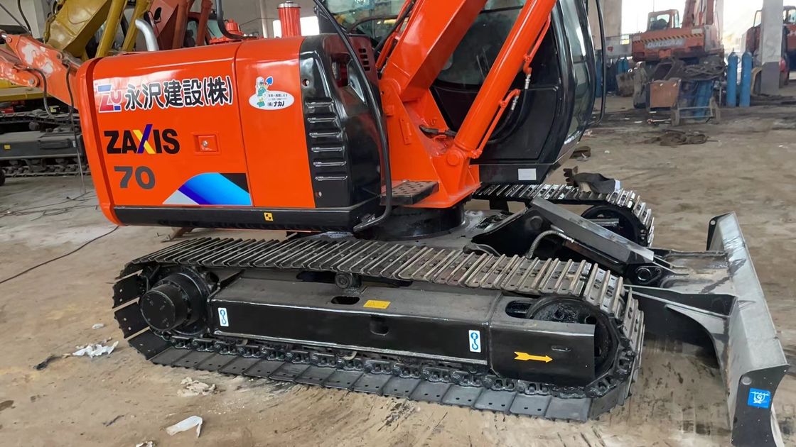 Hitachi en stock Buena condición excavadora usada Hitachi zx70/ de segunda mano buena condición Hitachi zx70