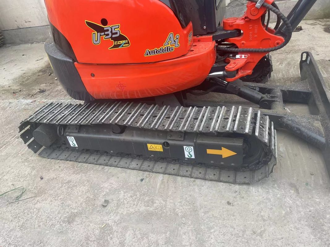 precio barato mini excavadora usada kubota35u/mini excavadora de rasca de segunda mano kubota35u a la venta