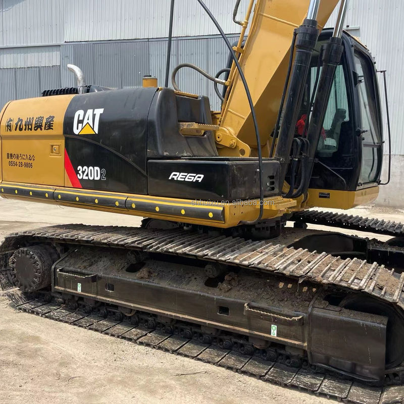 Excavadora usada gato oruga 320D.