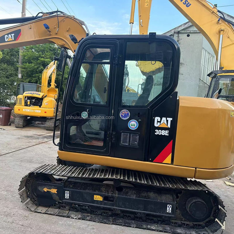 Excavadora de orugas CAT 308E excavadora de segunda mano maquinaria usada de 8 toneladas excavadora de máquina usada gato 308E