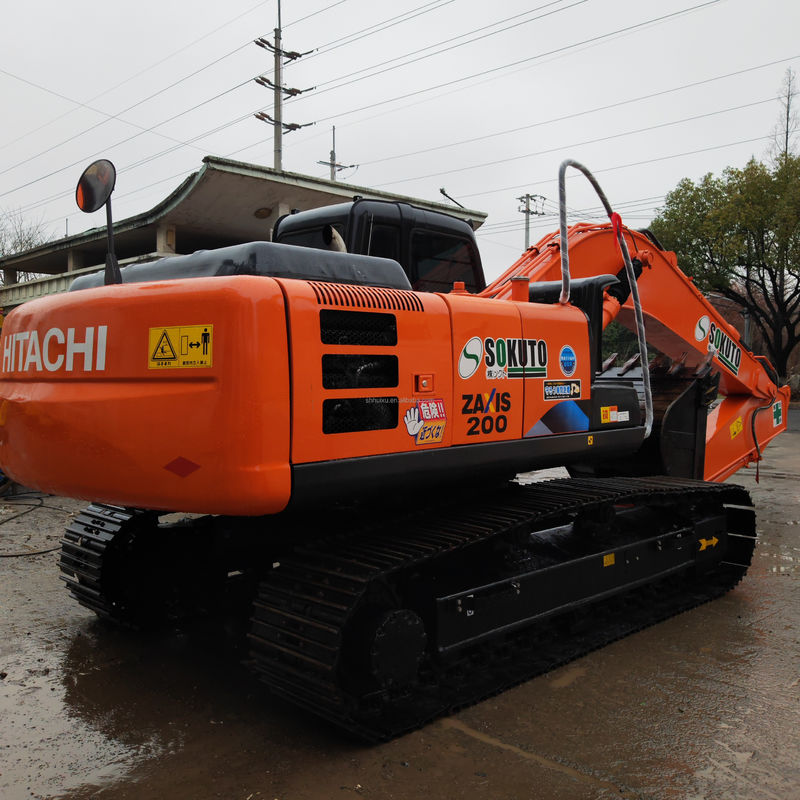 HITACHI excavadora Hitachi zx200 excavadora de segunda mano maquinaria de construcción movimiento de tierra de bajo precio excavadora de segunda mano