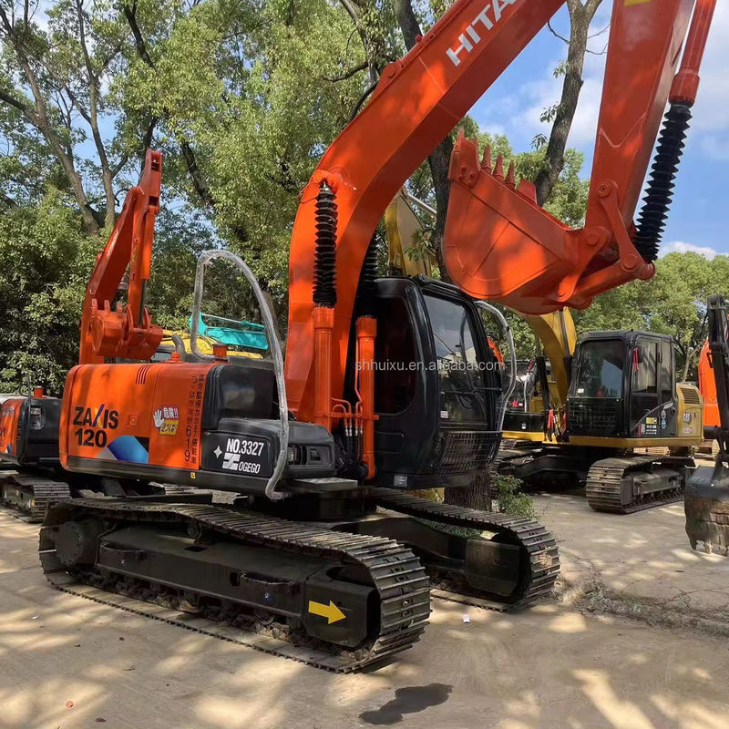 color naranja usado Hitachi zx120/de segunda mano Hitachi zx120 con precio barato en venta