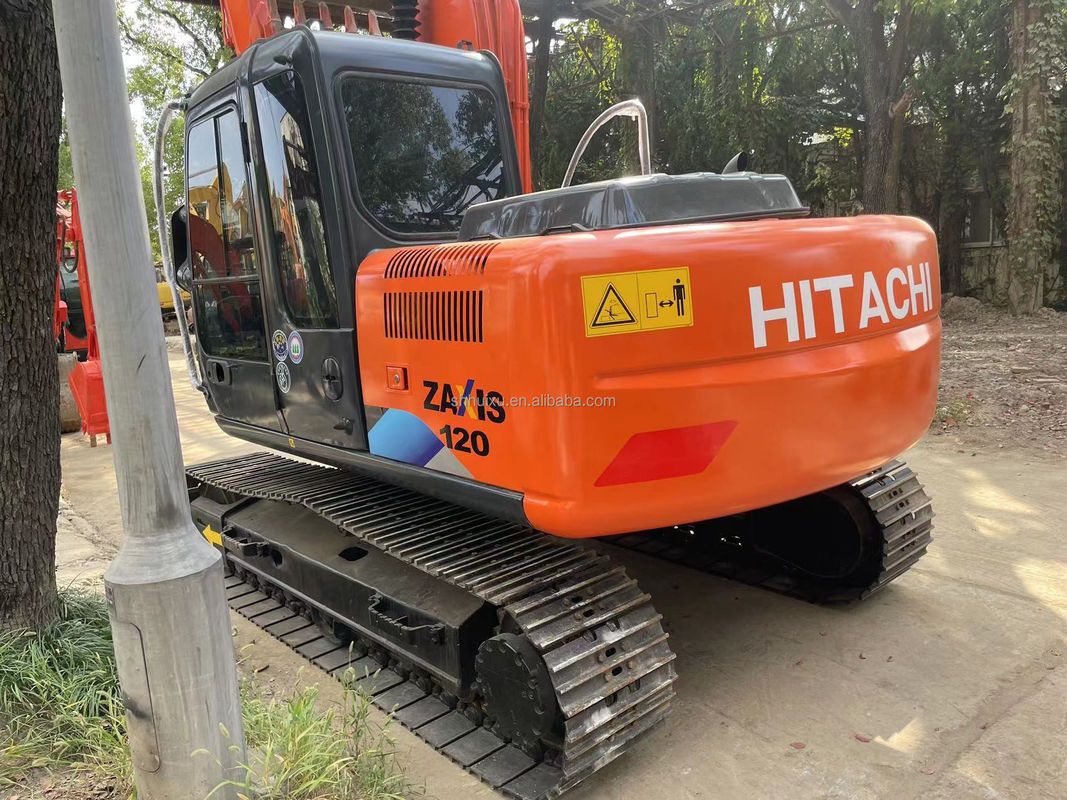 color naranja usado Hitachi zx120/de segunda mano Hitachi zx120 con precio barato en venta
