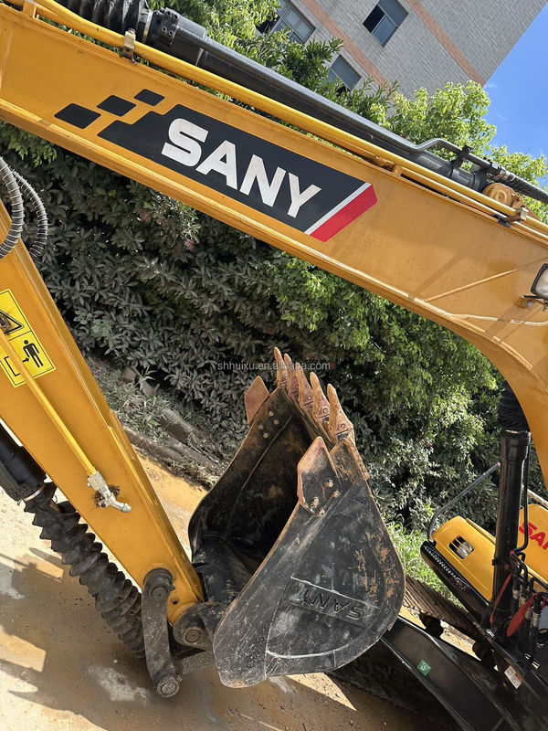 Excavadora hidráulica de rastreador usada Sany 135 China Marca de la certificación de la EPA Máquina de construcción