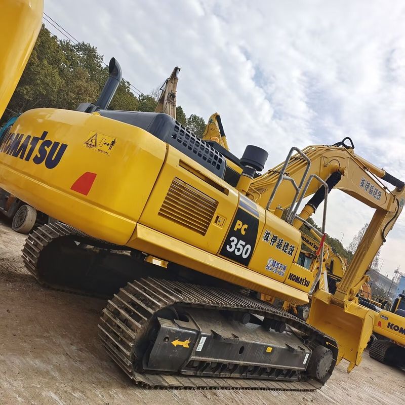Las máquinas de excavar de Komatso usadas son las máquinas de excavar de Komatso PC350 PC200 PC400