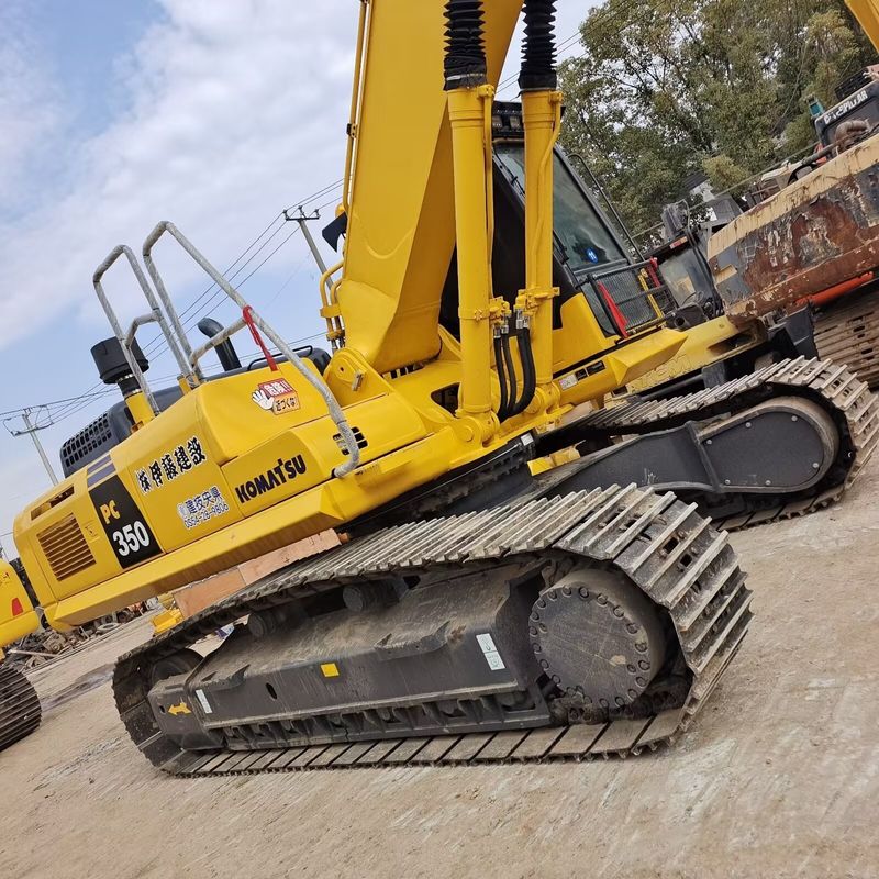 Las máquinas de excavar de Komatso usadas son las máquinas de excavar de Komatso PC350 PC200 PC400
