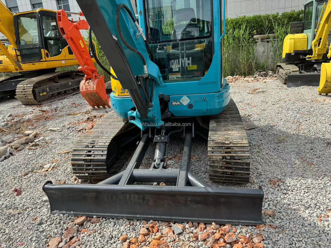 5Excavadora mini usada de 5 toneladas Kubota Kx155 Excavadora de rastreo original japonesa