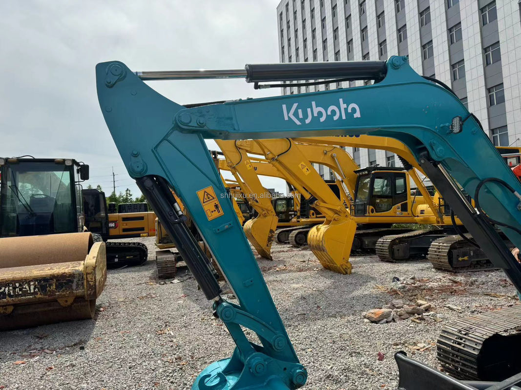 5Excavadora mini usada de 5 toneladas Kubota Kx155 Excavadora de rastreo original japonesa