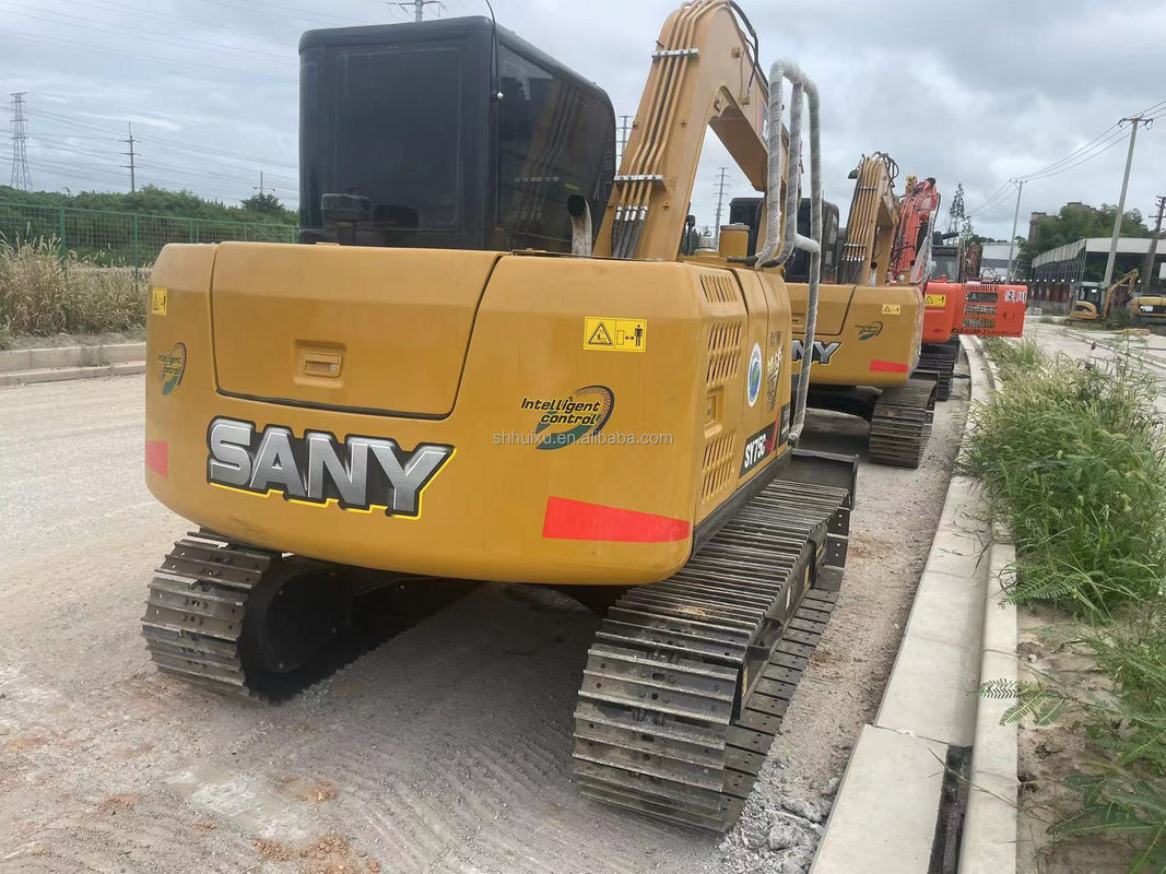 7.5 toneladas Excavadora Sany usada de segunda mano Sany Crawler Excavadora Sany75