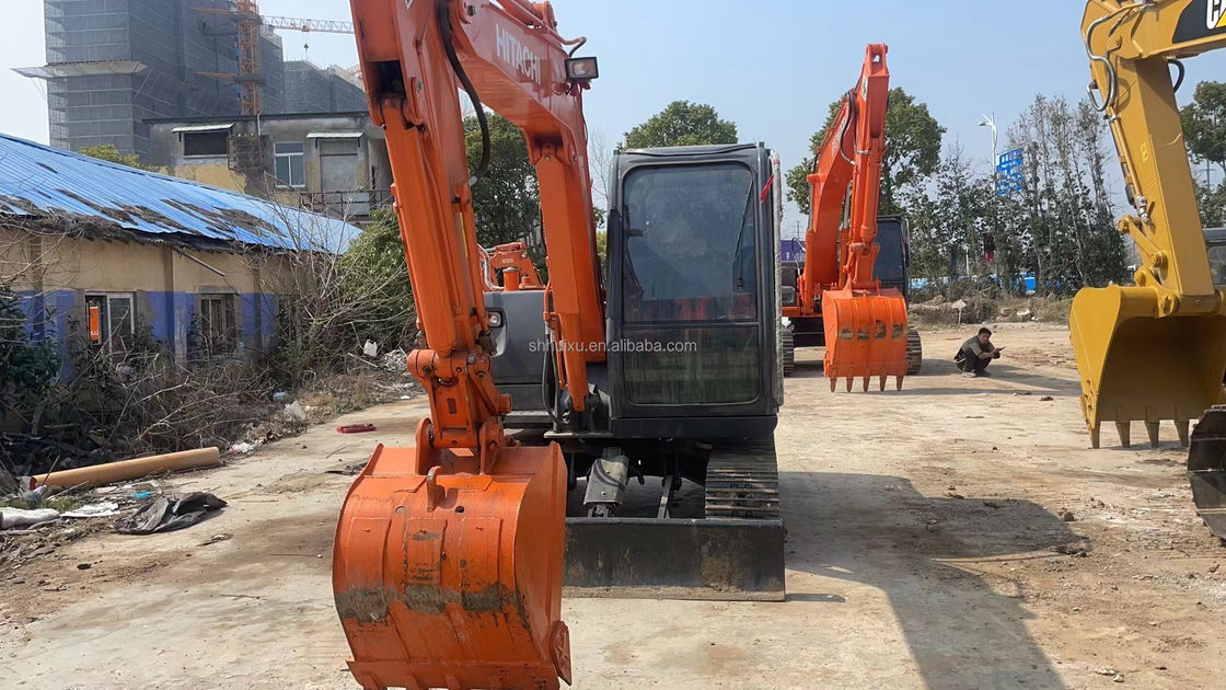 6000KG Zx60 Excavadora usada Hitachi Color original Excavadora usada Hitachi Mini