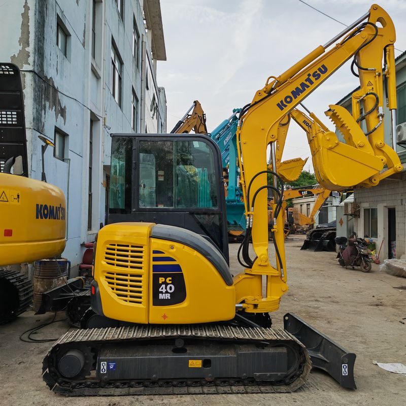 Mini excavadoras usadas Komatsu PC40MR excavadora pequeña maquinaria usada mini excavadoras carrocería precio de fábrica Komatsu PC40MR