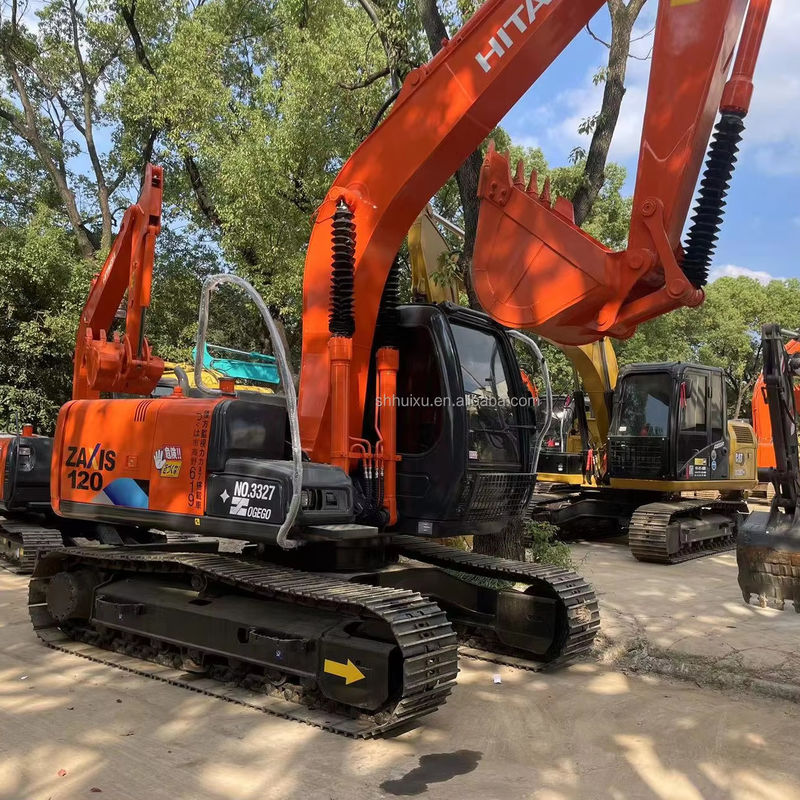 Excavadora japonesa usada Hitachi Zx120 Hitachi Zx130 12,2 toneladas 0,52m3 Capacidad de cubo