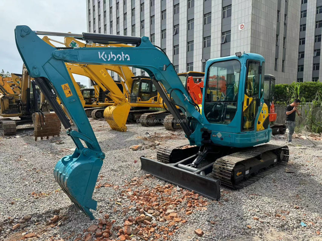 Mini Excavadora de rastreo Kubota 155 de segunda mano Excavadora de horas de trabajo bajas