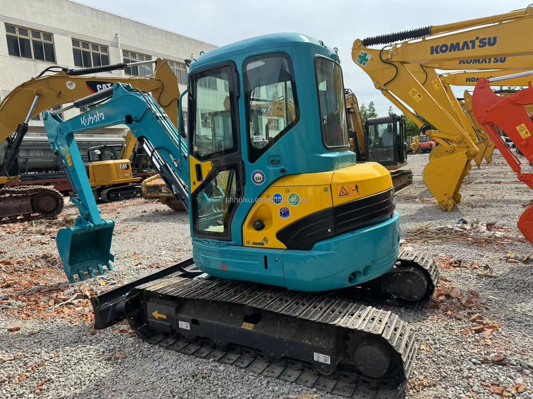 Mini Excavadora de rastreo Kubota 155 de segunda mano Excavadora de horas de trabajo bajas