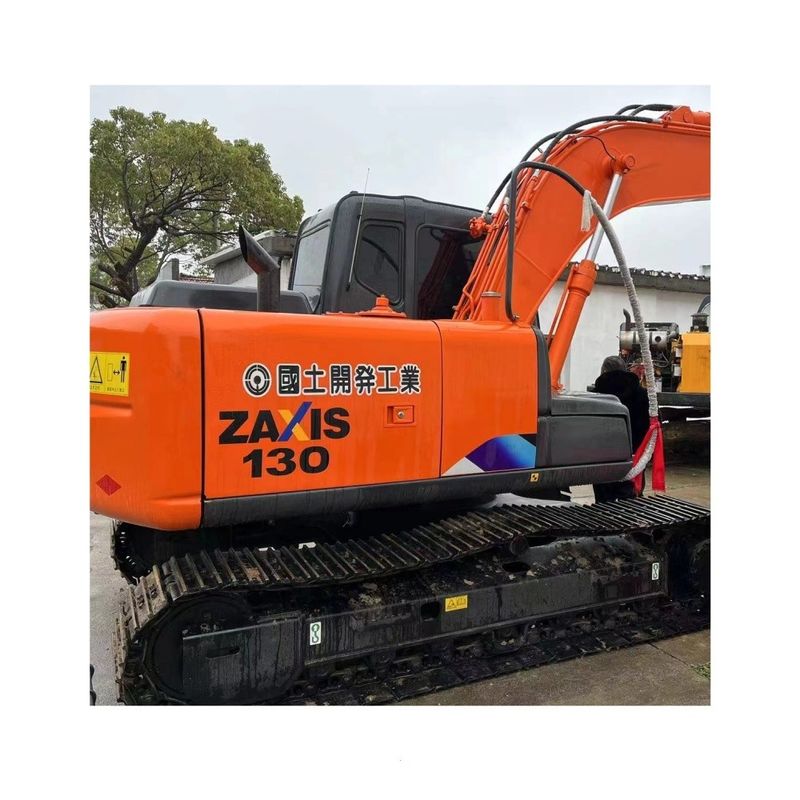12.5 toneladas de excavadora usada original de Hitachi Zx130 Excavadora usada de rastreo hidráulico