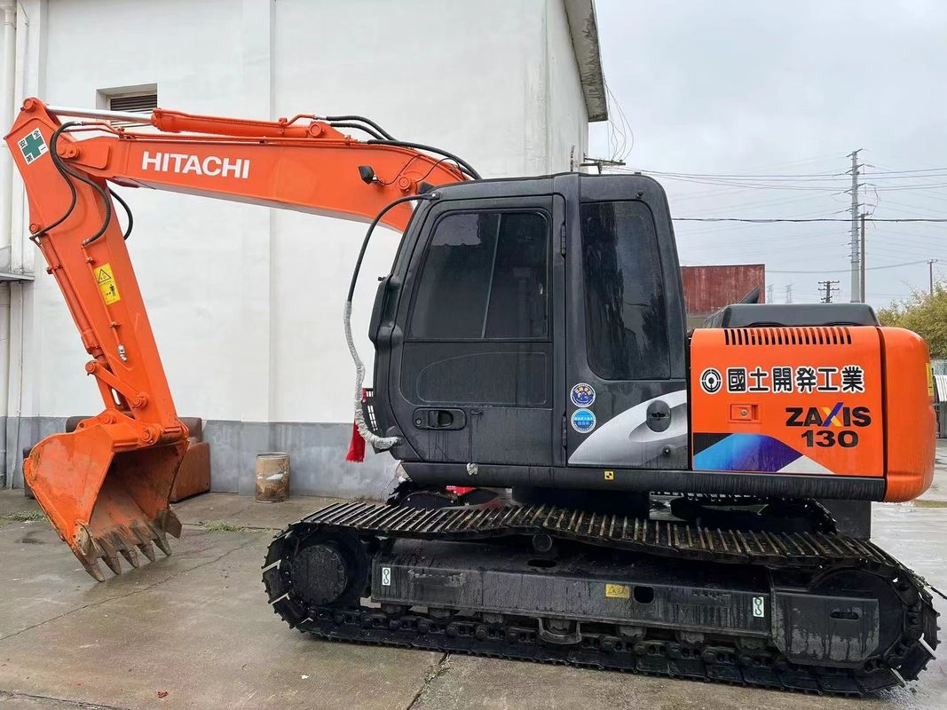 12.5 toneladas de excavadora usada original de Hitachi Zx130 Excavadora usada de rastreo hidráulico