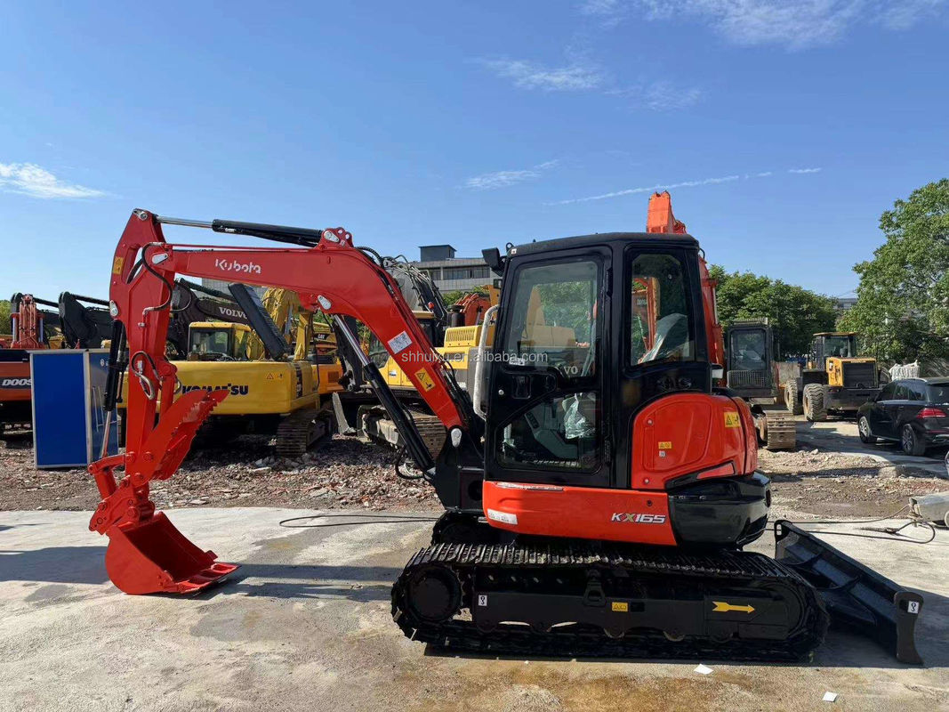 Mini KUBOTA KX165 excavador de segunda mano tipo de rastreador