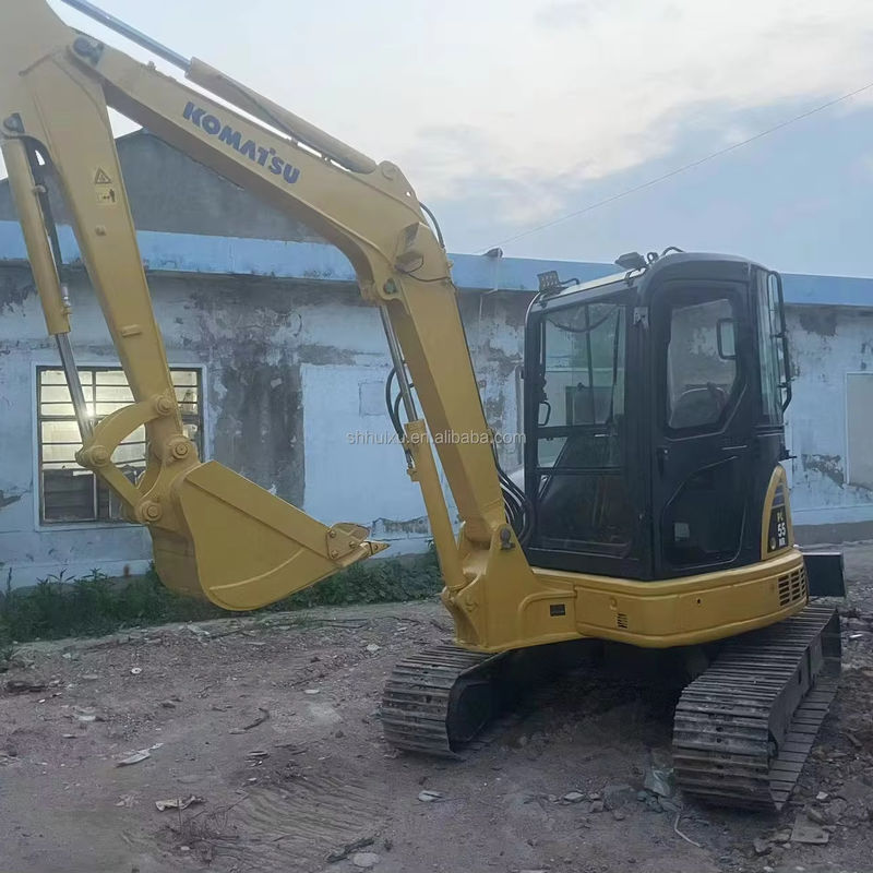 100% Japón máquinas usadas excavadoras Komatsu PC55 precio bajo excavadora de segunda mano Komatsu pc55 a la venta