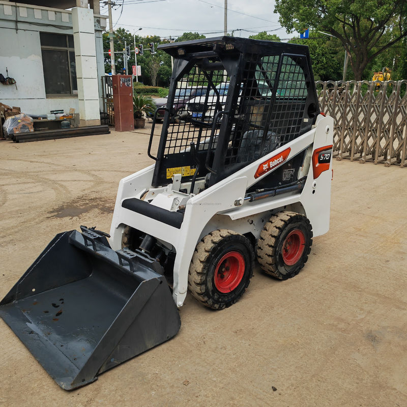 Cargador multifuncional usado para deslizamiento y dirección BOBCAT S70 Doosan Bobcat 1 tonelada Mini cargadores de segunda mano