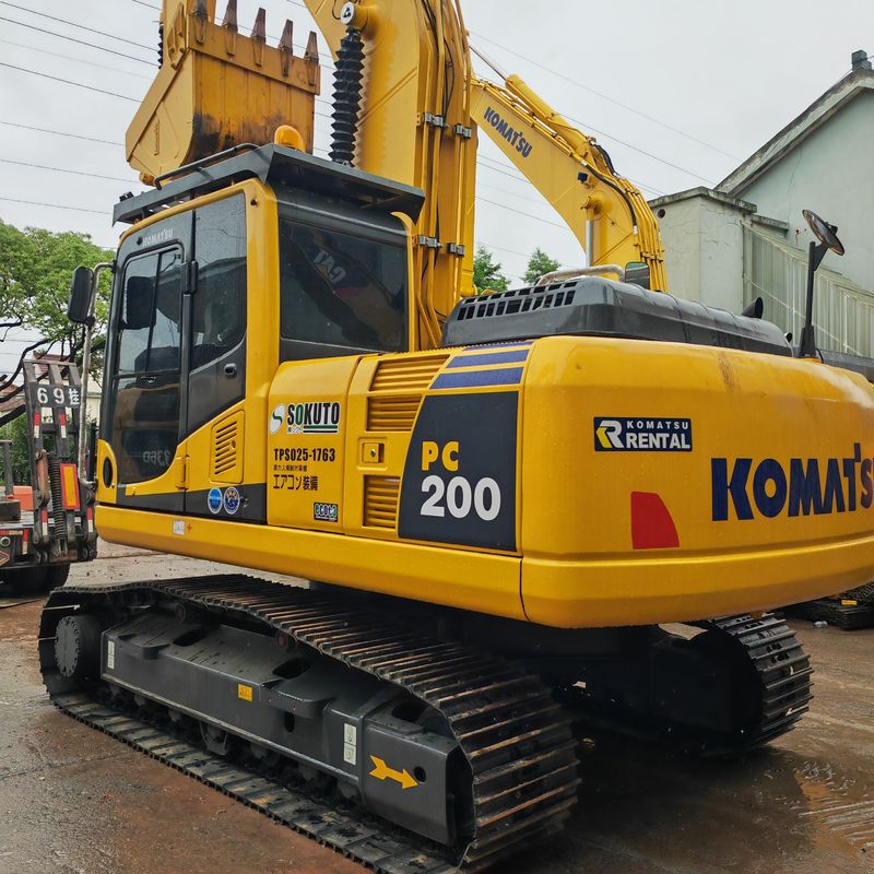 Nuevo 90% de excavadora de rastreo usado Komatsu pc200-8 precio de fábrica en stock mejor calidad maquinaria de construcción de segunda mano