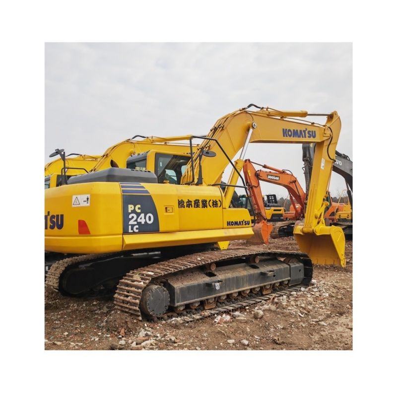 Excavadora de gran tamaño Komatsu PC240 de segunda mano de 24 toneladas Excavadoras de segunda mano Japón Marca original Komatsu PC240 Pc200-8