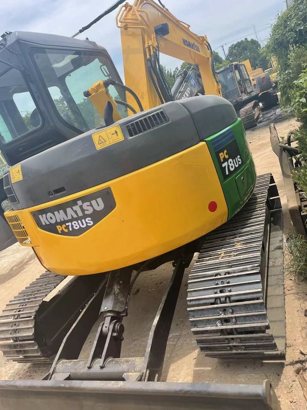 excavadora de bajo precio komatsu pc70-8.