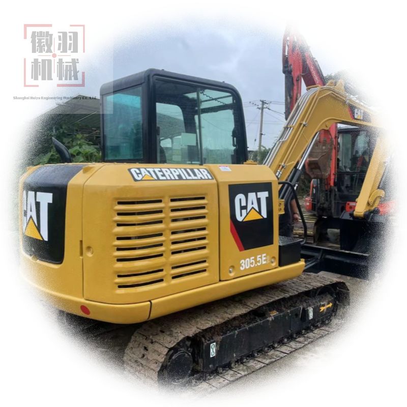 Excavadora de segunda mano CAT 305.5E2 307d 306 308c mini excavadora para la venta