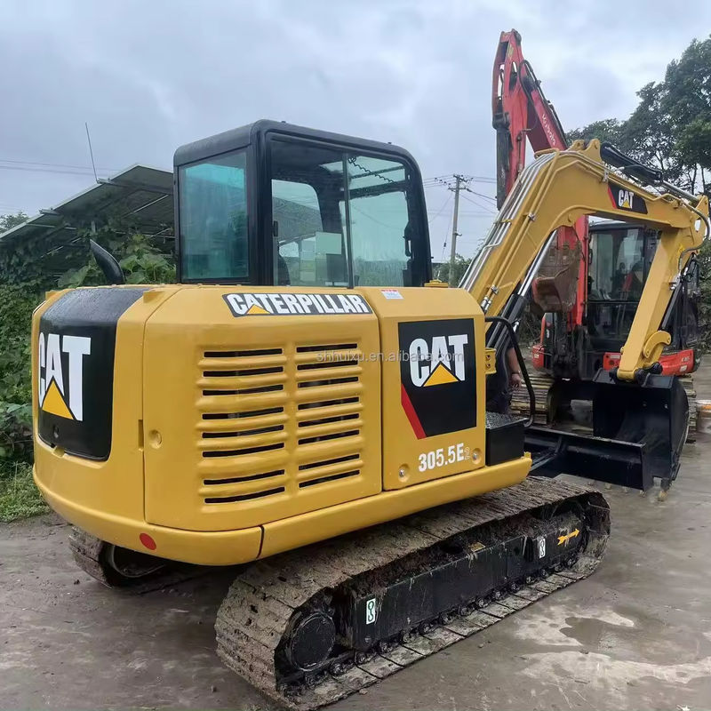 Excavadora de segunda mano CAT 305.5E2 307d 306 308c mini excavadora para la venta