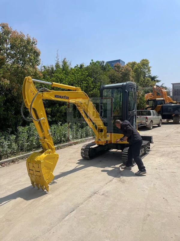 Precio de fábrica mini excavadora de segunda mano komatsu pc40/excavadora usada de alta potencia komatsu pc40