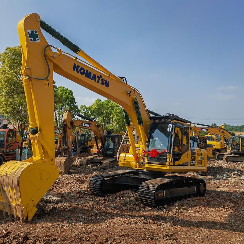 22 toneladas de excavadora usada Komatsu PC 220 8 de segunda mano Komatsu PC220 8