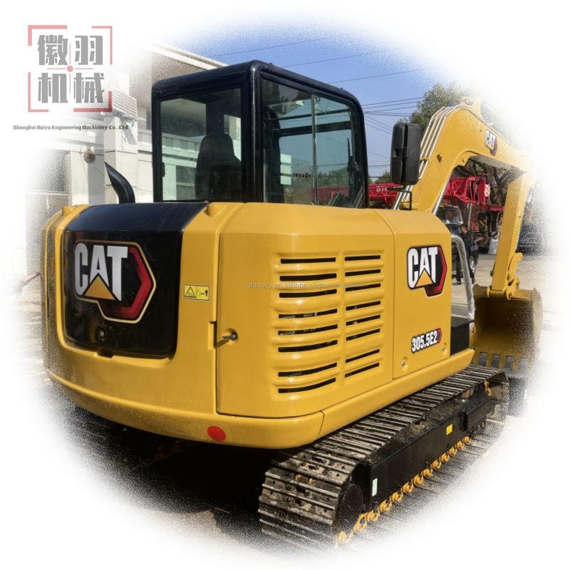 Mejorar la eficiencia y flexibilidad del trabajo mini excavadoras usadas CAT 305.5 para la venta