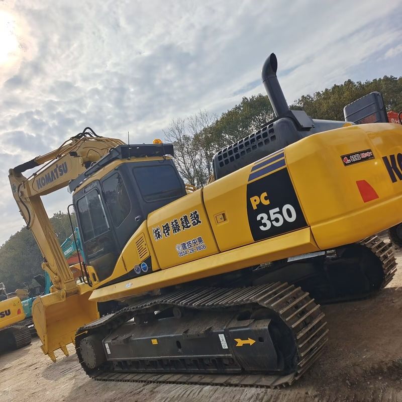 Color original excavador usado komatsu pc350-7/excavador de segunda mano komatsu pc350-7 en venta