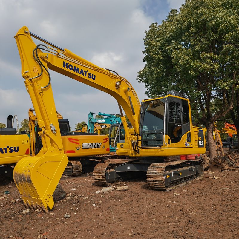 color original usado excavadora komatsu komatsu pc120/de segunda mano excavadora de bajo precio komatsu pc120